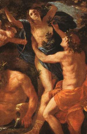 Mythes antiques: Daphn, le premier amour d'Apollon.
